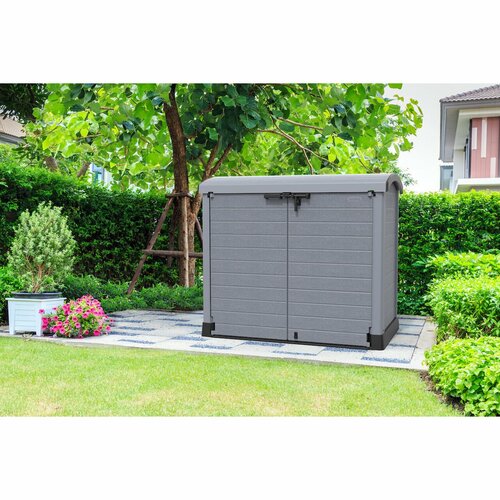 Duramax Plastikowy pojemnik StoreAway szary, 1200l