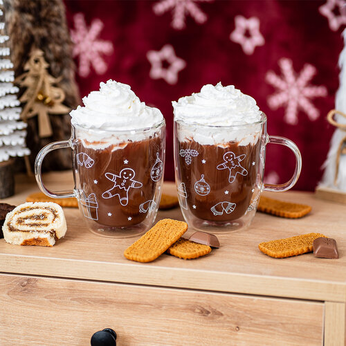 Pahare termo 4Home Winter Hot&Cool 400 ml, 2buc.