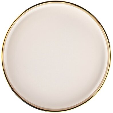 Altom Porzellan Dessertteller Palazzo 21 cm, weiß