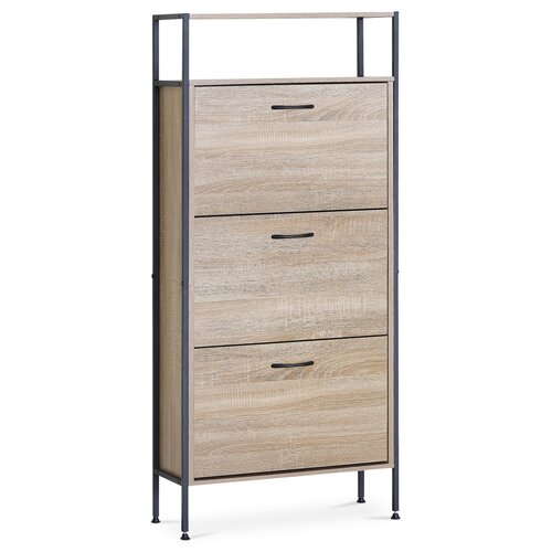 Schuhschrank mit Fächern G1009 OAK, Eiche