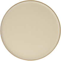 Steingut Essteller Magnus, 26,5 cm, Creme