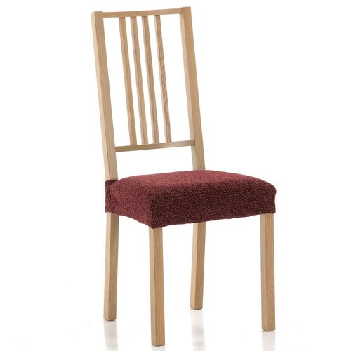 Multielastický potah na sedák na židli Petra červená, sada 2 ks