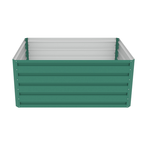 Patură înălțată G21 Daisy 120 x 90 x 52 cm, dintablă, verde