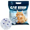 Gunoi pentru pisici cu gel de siliciu Cat StepCrystal Blue 6,68 kg, 15,2 l