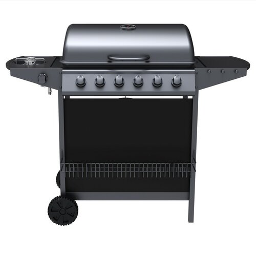 Tepro 3309 Hampton gázgrill, 6 égő, 123 x 55 x 98cm