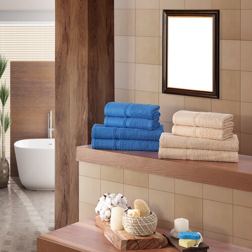 Prosop de bumbac 4Home Deluxe bej, 70 x 140 cm