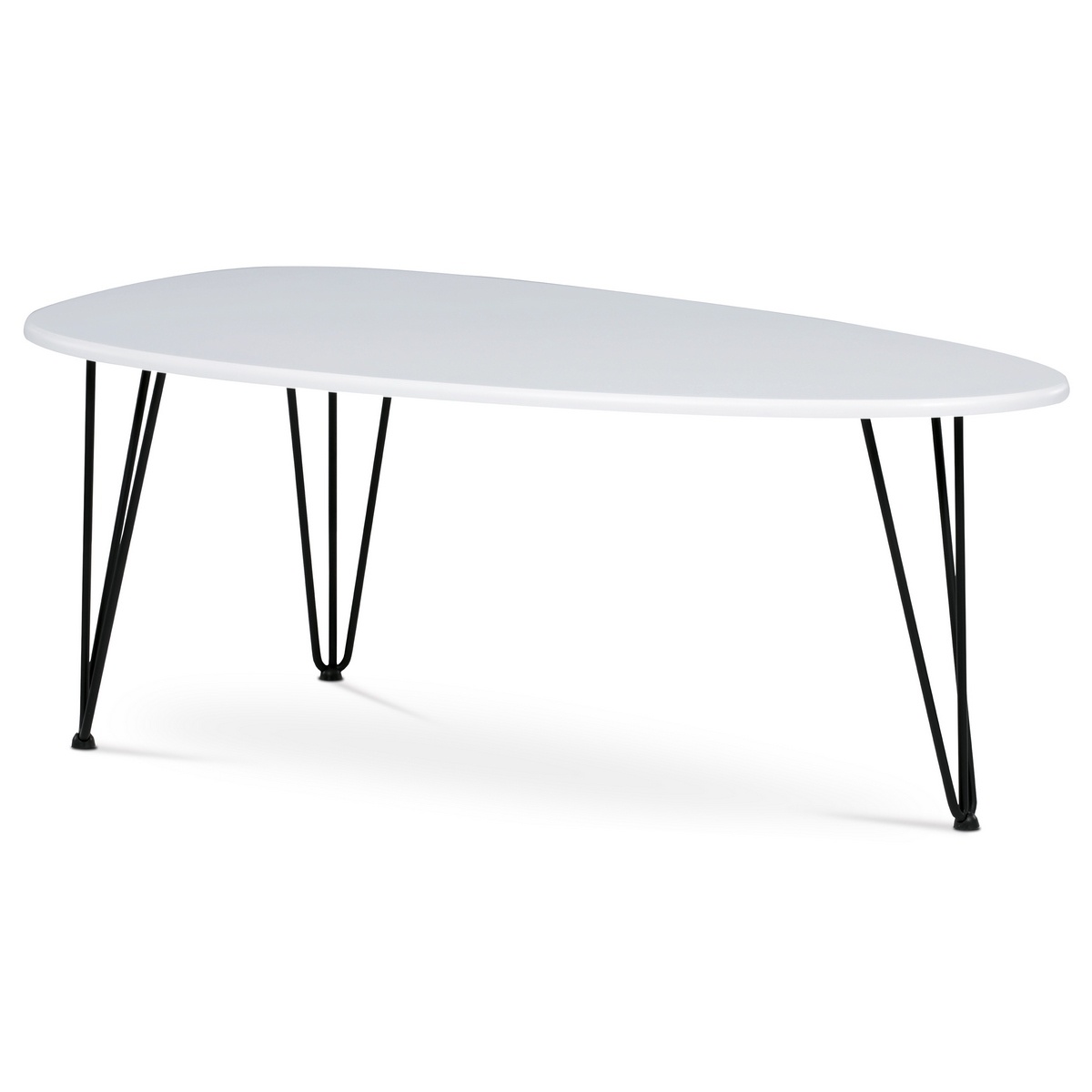 Odkladací stolík 120 x 67 cm, biela