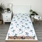 Jerry Fabrics Bavlnené prestieradlo Lilo and Stitch "Rainbow", 90 x 200 cm