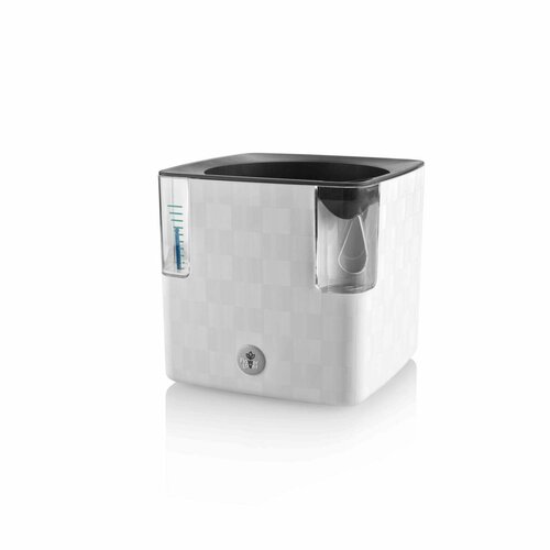 Flower Lover Pamudnik za zelišča Cobble bela, 14cm