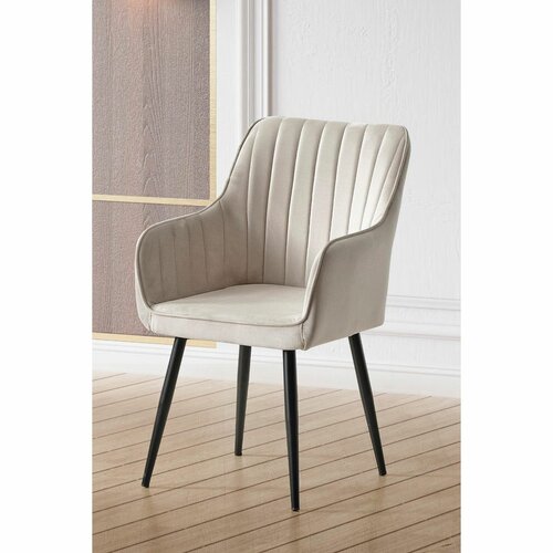 Set de scaune de sufragerie Nova Cream, 2 buc.