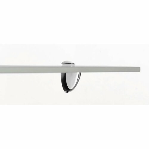 SAPHO TU039 Tucan držiaky poličky max, 12 mm, strieborná