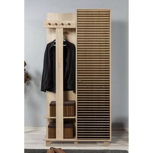 Věšák se skříní Garmanto Sonoma Oak