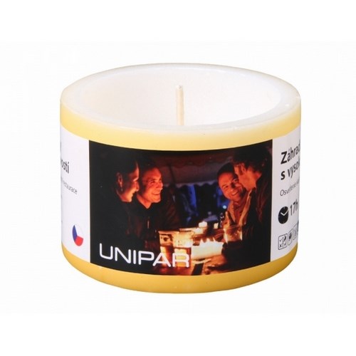 Dekoratívna sviečka Záhradná luna, žltá