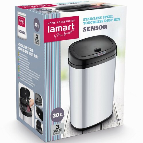 Lamart LT8021 Безконтактний кошик Sensor  30 л