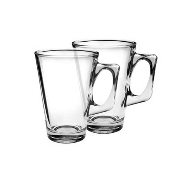 VETRO-PLUS Sada sklenených hrnčekov VELA 240 ml, 2 ks