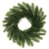 Umetni smrekov venec, premer 30 cm, zelen