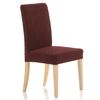 Husă elastică de scaun Petra, roșu, 40 - 50 cm, set 2 buc.