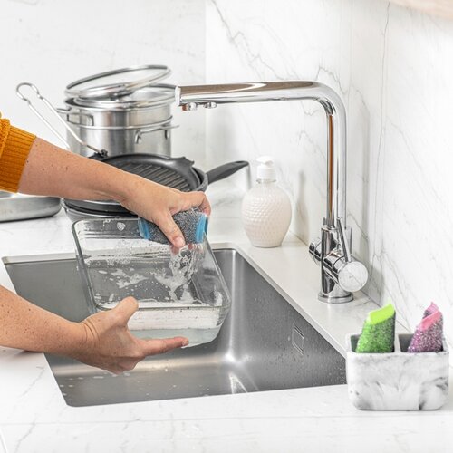 Vileda Power Inox Colors žica 2+1 kos