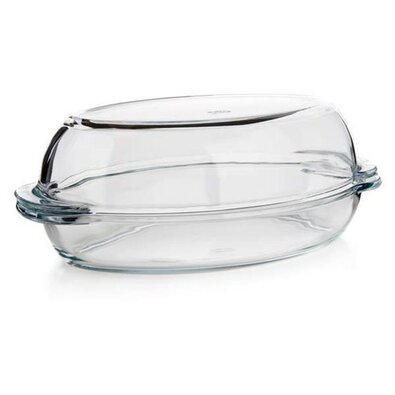 Borcam Glasbackform oval, 4,9 l