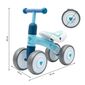 Baby Mix Dětské odrážedlo Baby Bike Fruit, zelená
