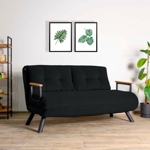 Klappsofa Sando 2 Black