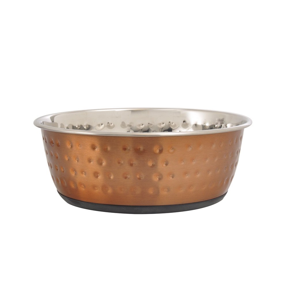 Karlie-Flamingo Nerezová miska Dots medená, 1900 ml