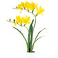 Umělá květina Frézie žlutá, 57 cm