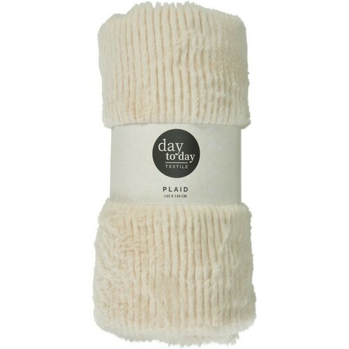 Pătură Stripy crem, 150 x 120 cm