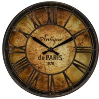 Настінний годинник Antique de Paris, діаметр 21 см