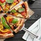 Cuțit de tăiat pizza Orion - spatulă de pizza oțel inoxidabil
