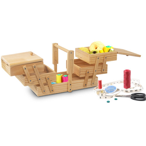 Orion Faltbarer Nähkasten, 30 x 18 x 19 cm