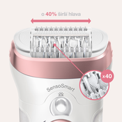 Braun Silk-épil 9-725 epilátor, růžová