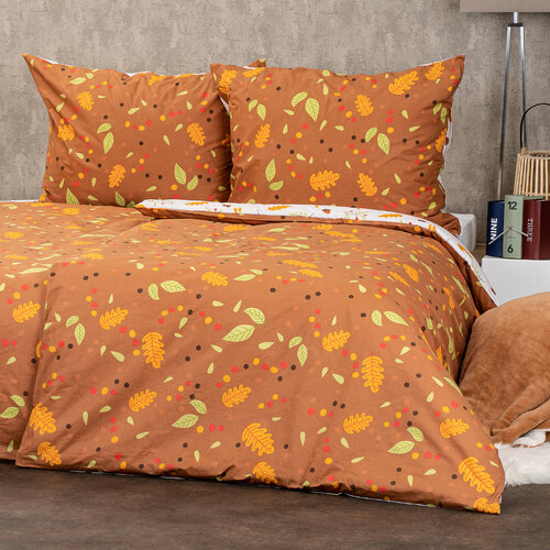 4Home Bavlnené obliečky Jeseň, 220 x 200 cm, 2 ks 70 x 90 cm