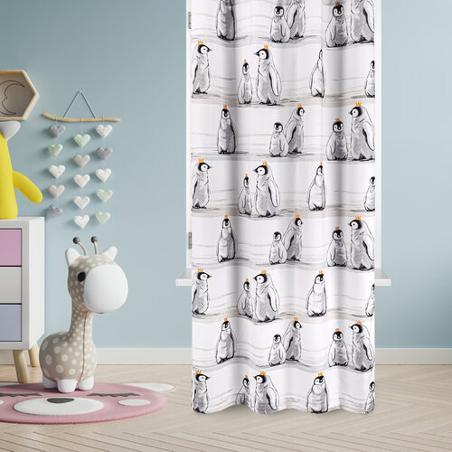 4Home Pingvinek gyerek függöny, 140 x 245 cm