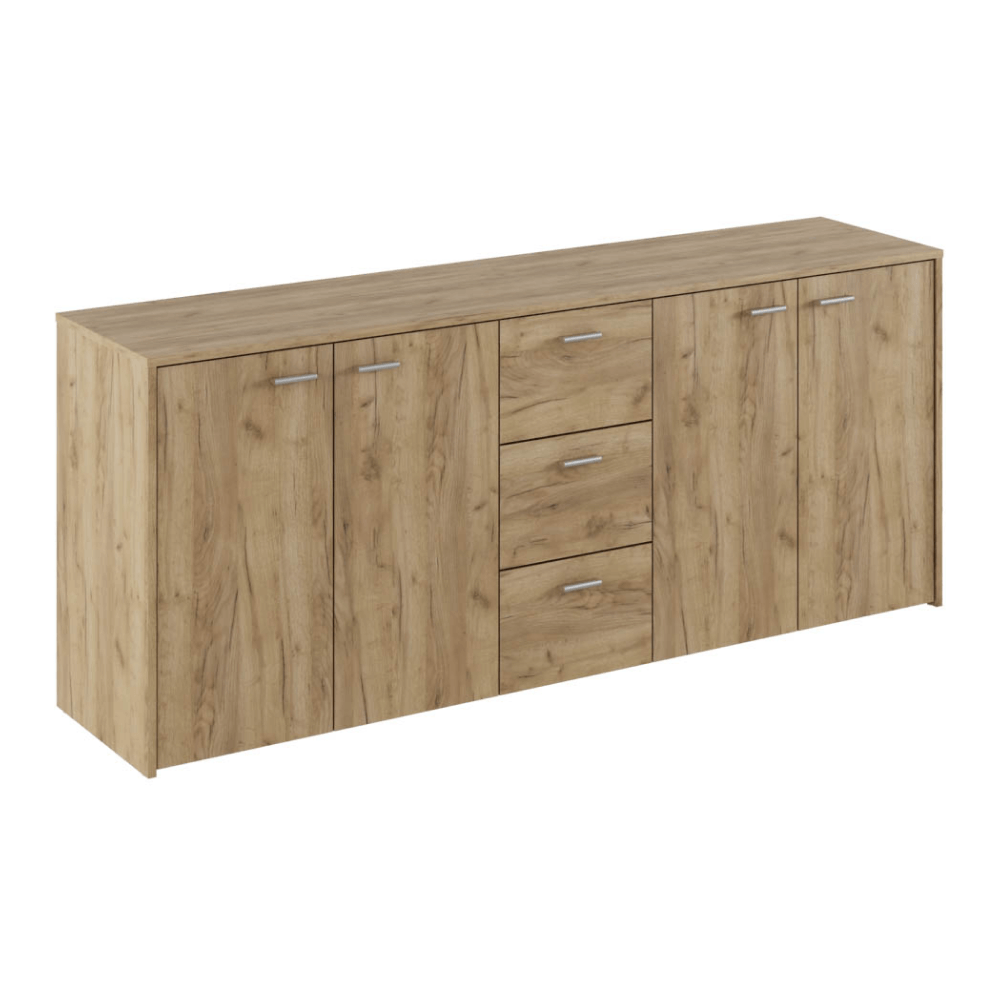 Skriňa HUGOS 180, remeselne spracovaný dub