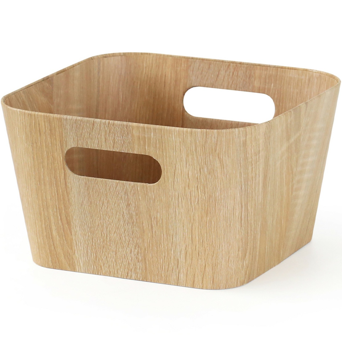 Kitchisimo Sada 2 úložných košíků 27 × 27 × 16 cm, přírodní, M