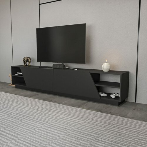 Stolik pod telewizor Rhodes Anthracite