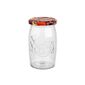 Set de 6 borcane de conservare cu capac Fructe,335 ml