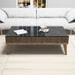 Couchtisch Milan Walnut Black