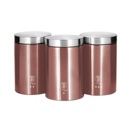 Berlinger Haus 3-delni set posod za hrano I-RoseEdition