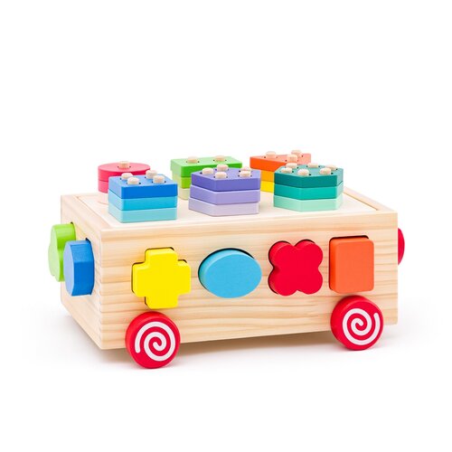Woody Wagen mit 3-in-1-Formen