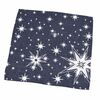 Świąteczny obrus Gwiazdy szary, 35 x 35 cm