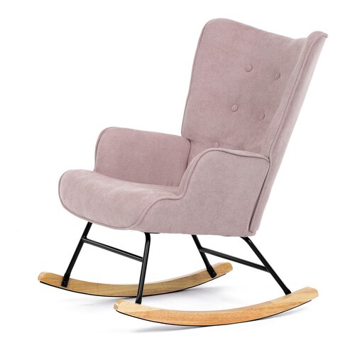 Houpací křeslo SWING, růžová