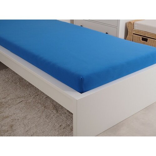 Cearșaf de pat 4Home jersey Ideal royal blue, 200 x 200 cm