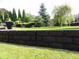 Vrtna palisada - robnik rjave barve, 2,2 m