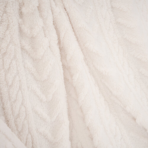 4Home Cozy Knit pléd, krém színű, 150 x 200 cm