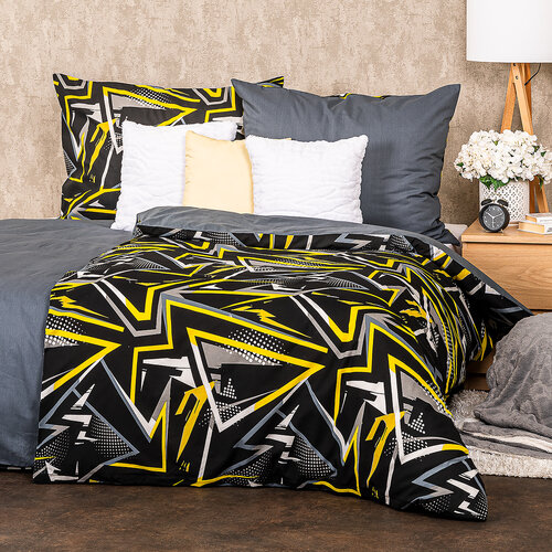 4Home Bombažno posteljnino Rock, 140 x 220 cm, 70x 90 cm