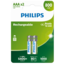 Philips Baterii reîncărcabile AAA 1,2 V, 2 buc