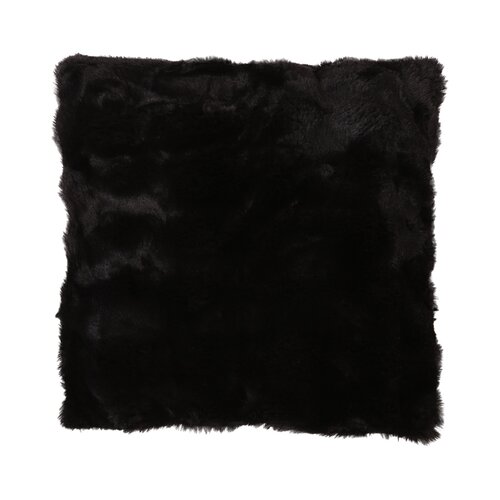 Poszewka na poduszkę Cyjan czarny, 45 x 45 cm
