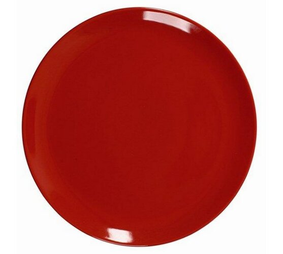 Ambition servírovací talíř červený 32 cm